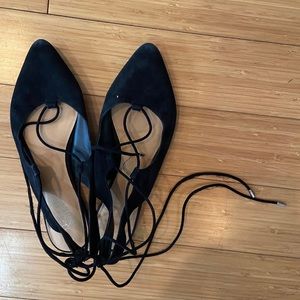 Franco Sarto Black Ballet Flat - Women’s 9